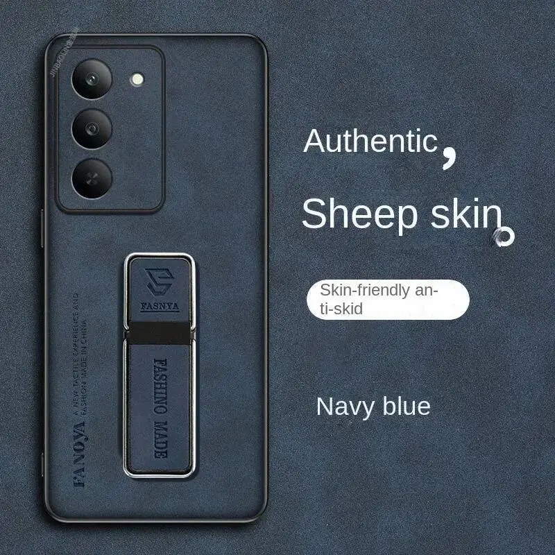 ل redmi 15 4G 5G 5C حافظة موضة جلد الغنم قوس غطاء من البولي يوريثان ل Redmi15 5G ممتص للصدمات Fudna