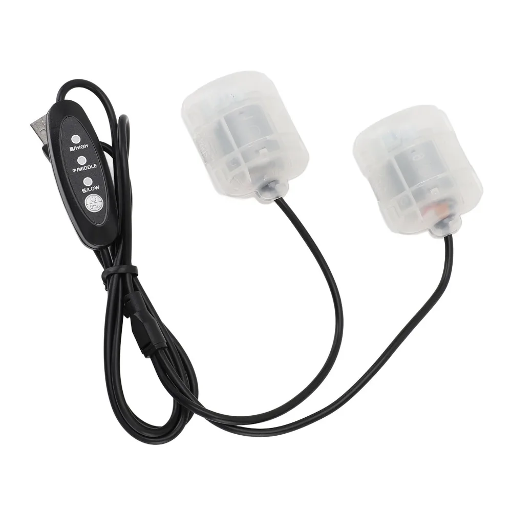 3 Speed Vibration Motor DC5V 3000-4500RPM Vibrator Motor 1 to 2 Splitter USB Power Massage Vibrator Motor For Massage Bed