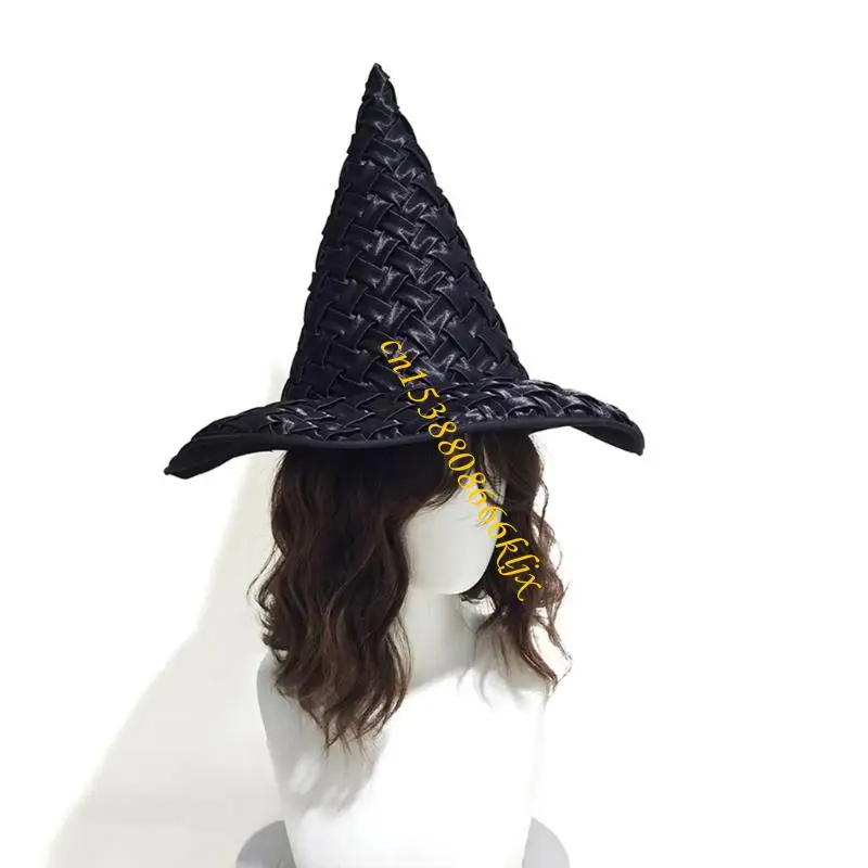 Twist Design Witch Witch Hat Premium Provium Polyester Material Arty For Birms