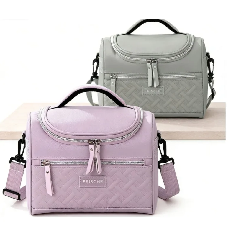 

Большая термосумка для обедов в форме круассана, водонепроницаемая, герметичная, для работы, пикника, путешествий