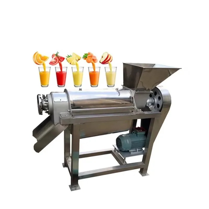 Estrattore di spremiagrumi industriale Succo commerciale Succo d'arancia fresco Passione Frutta Succo di ananas Macchina per fare