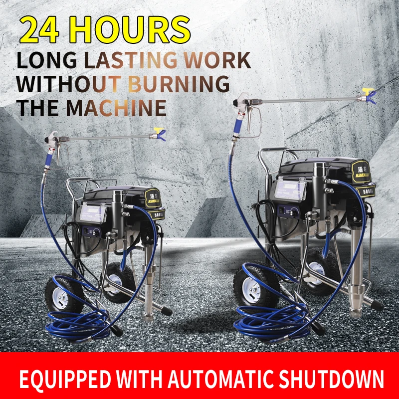 

Gold Seller 220V Professional Large Electric High-Voltage Brushless Motor Airless Spray for Latex Paint Coating Application