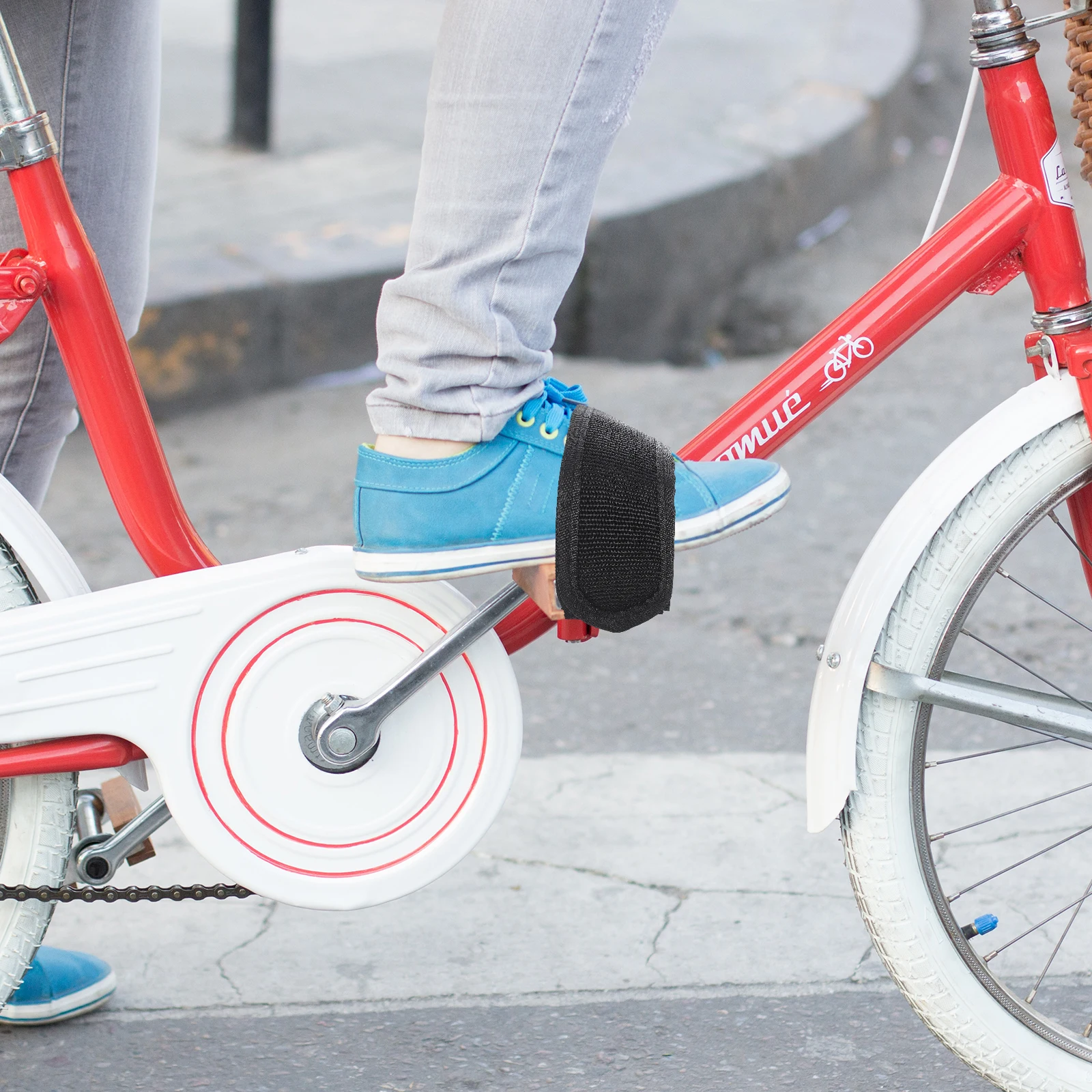 

1Pair Adjustable Pedal Straps Premium Material Secure Fixation Easy Install Comfortable Ride Bicycles Foot Strap Cycling Parts