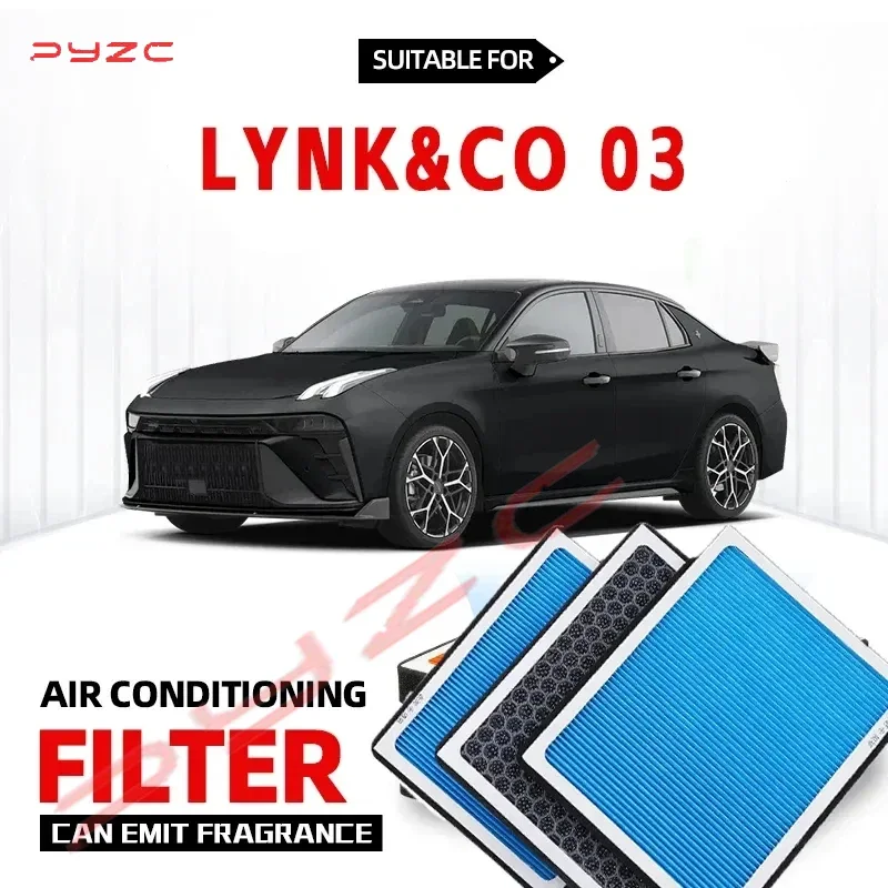 For LYNK CO 03 Cabin Filter Air Filter Activated Carbon Air Conditioning Filter with Fragrance to Purify Car Cabin Air
