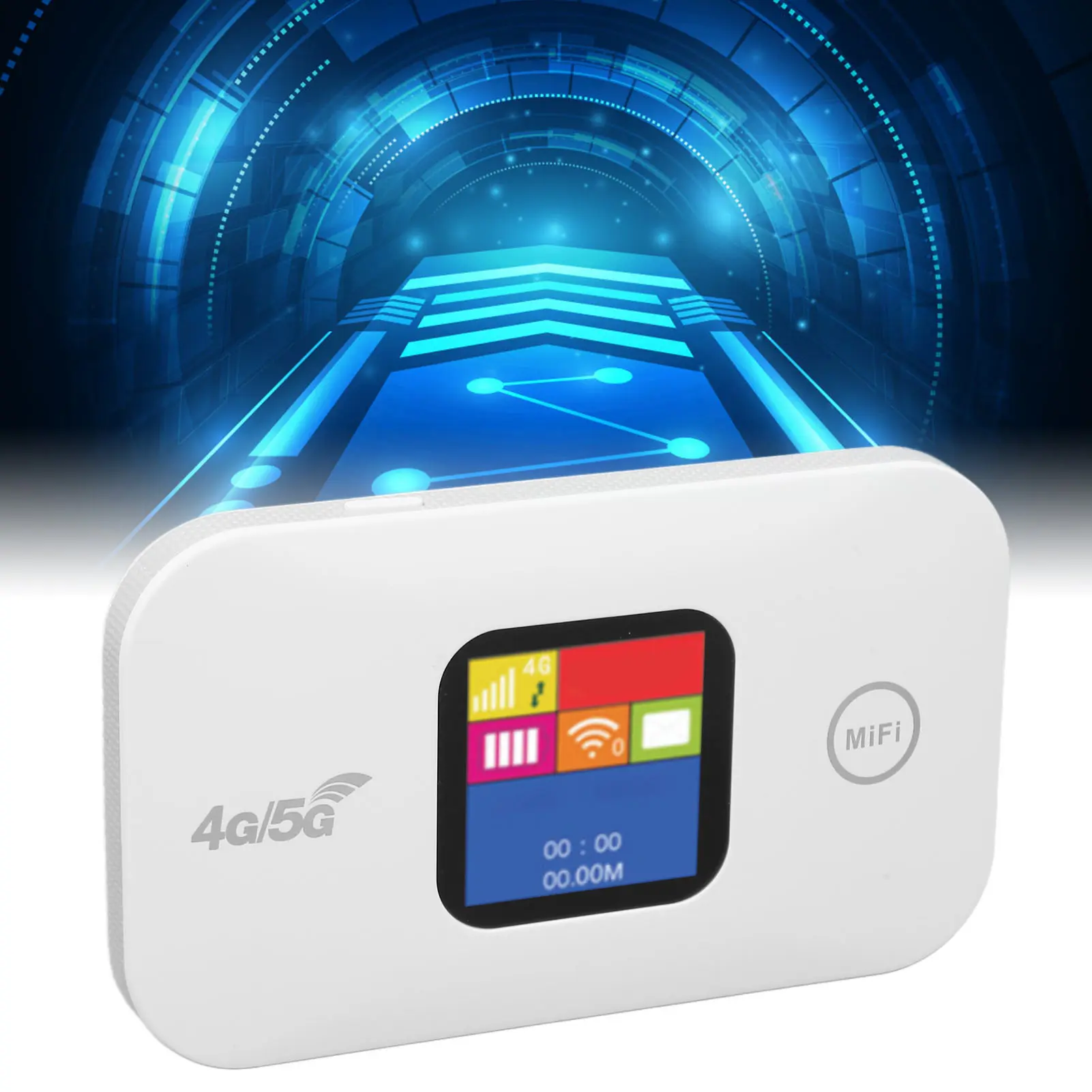

4G WiFi Router 150Mbps SIM Card Slot Support 10 Users LED Color Screen 2100mAh Mobile WiFi Hotspot for Asia Mobile WiFi Hotspot