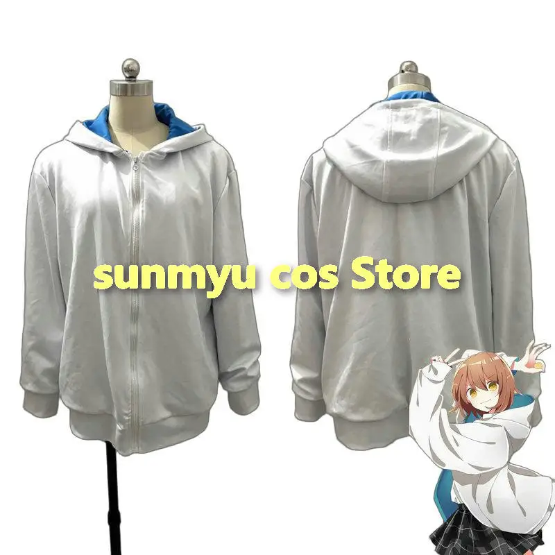 

Goodbye Sengen Nanase Rena Cosplay Costume Customize size White Jacket