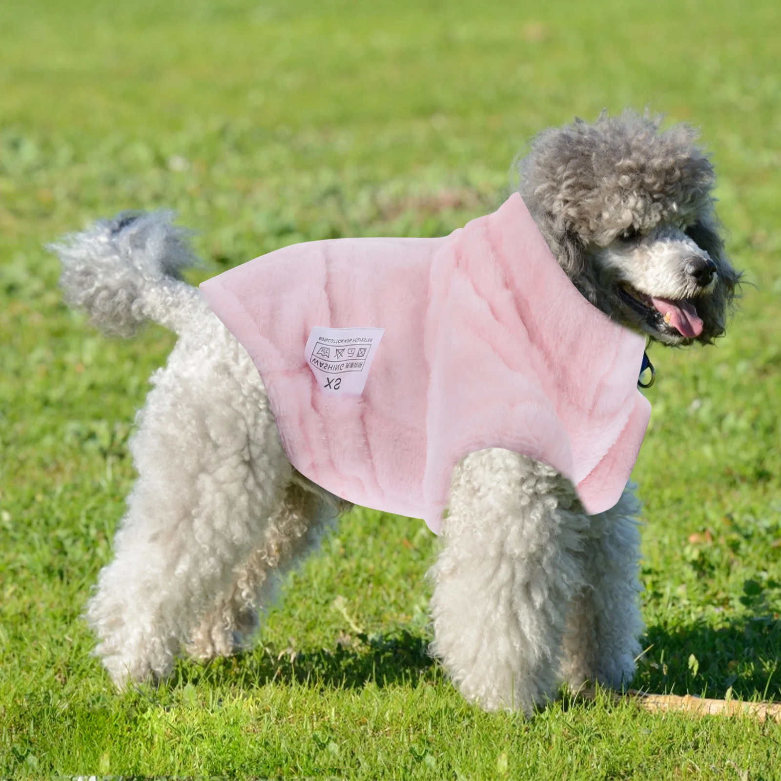 

High Neck Warm Cat Clothes Winter Pet Costume Easy Wash Reusable Decorative Design Clothes Winter Puppy Coat