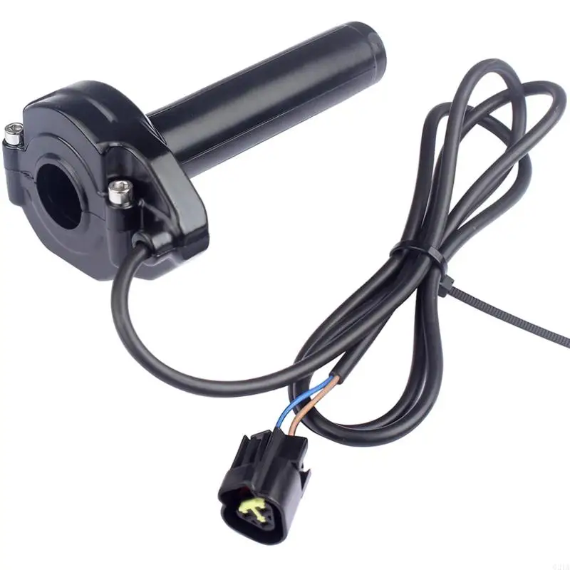 

Motocross Throttle Bar Grips Handle Grip Replacement Plastic Handlebar Grips Universal Motorbike Handle Grips with Cable