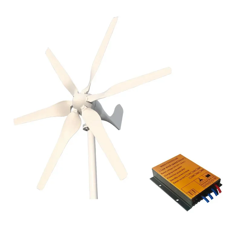 

Hot Clean Energy 1kw 12v 24v 48v Horizontal Wind Turbine Generator For Home Use