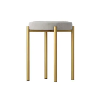 

B Creative Decoration Legs Metal High Hallway Stool Dressers Hallway Design Office