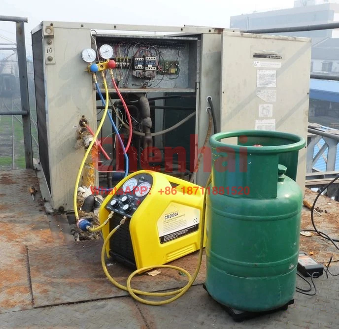 R134a AC Air Conditioner Refrigerant Gas Filling Machine