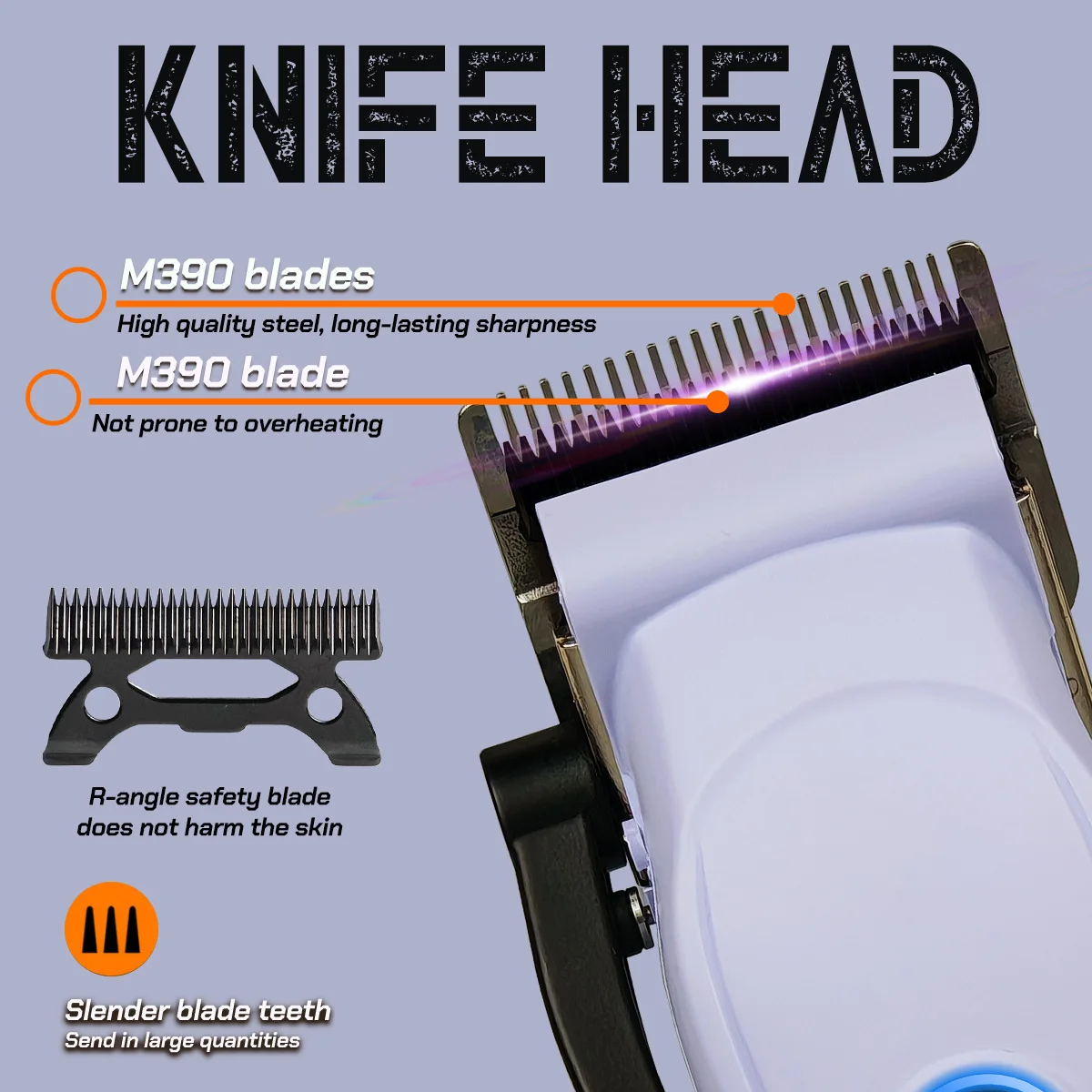 JC 06 الأرجواني JUCAI Pro المهنية مقص الشعر الكهربائية الشعر المتقلب 72000 دورة في الدقيقة ماكينة حلاقة مع قاعدة فرش السيارات