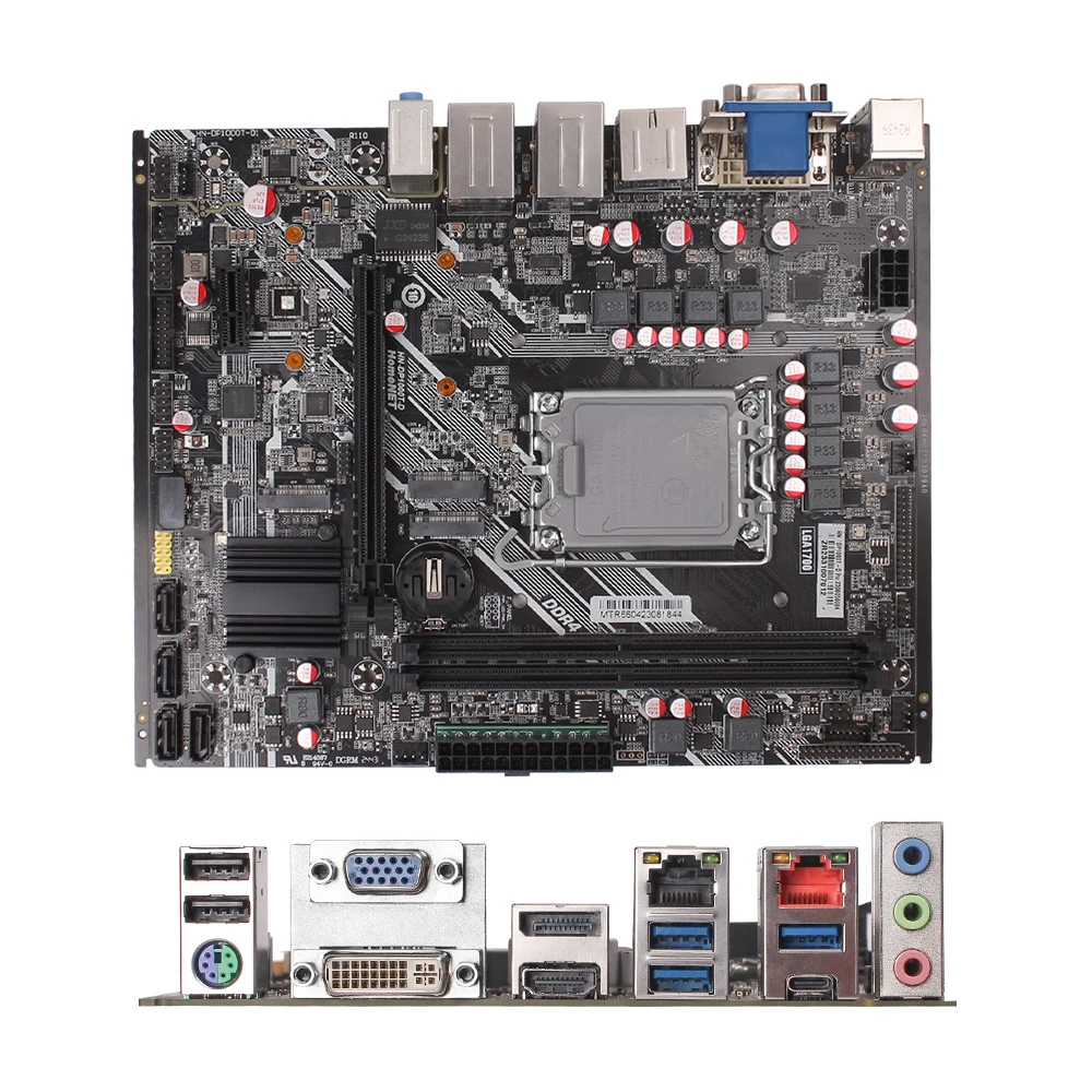 SZKIOSK ATX Motherboard B660 Chipset Intel i3/i5/i7/i9 CPU 12th/13th lga 1700 motherboard DDR4 2*32GB 3200MHz Memory