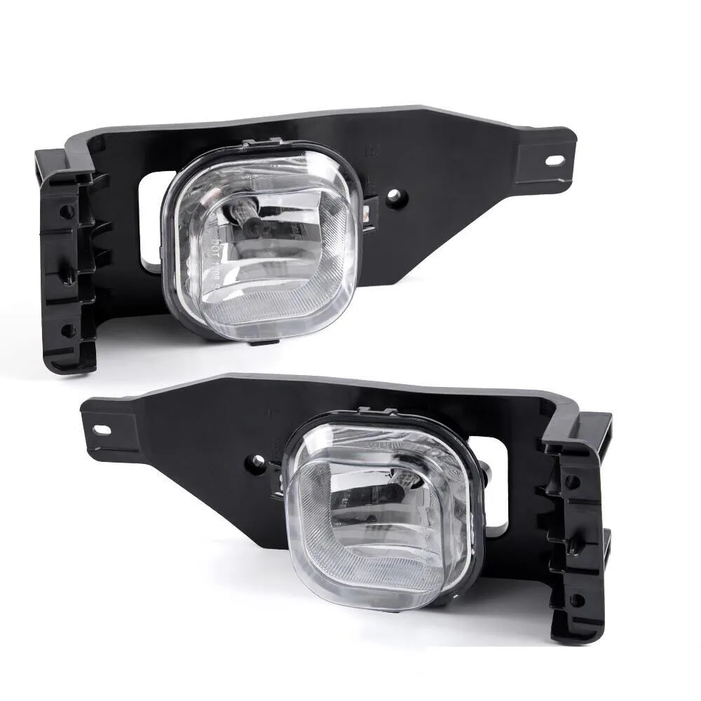 PAIR FOR 2005-2007 FORD F250 F350 F450 F550 2005 FORD EXCURSION SUPER DUTY FOG LIGHT LAMP+ BRACKET FRONT BUMPER FOG LAMPS ASSEMB