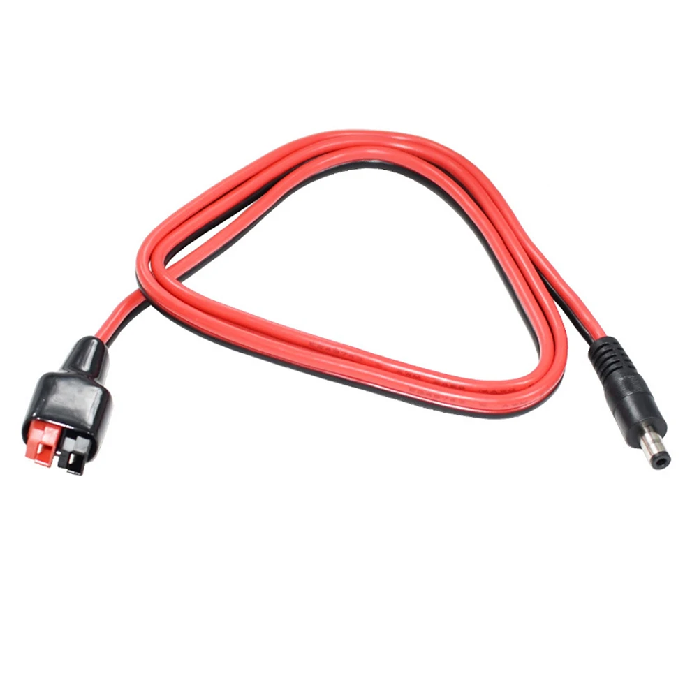 Solar Adapter Cable 14AWG with 30A Connector Compatible with DC 5 5x2 1mm Solar Panels for RV Power Connection