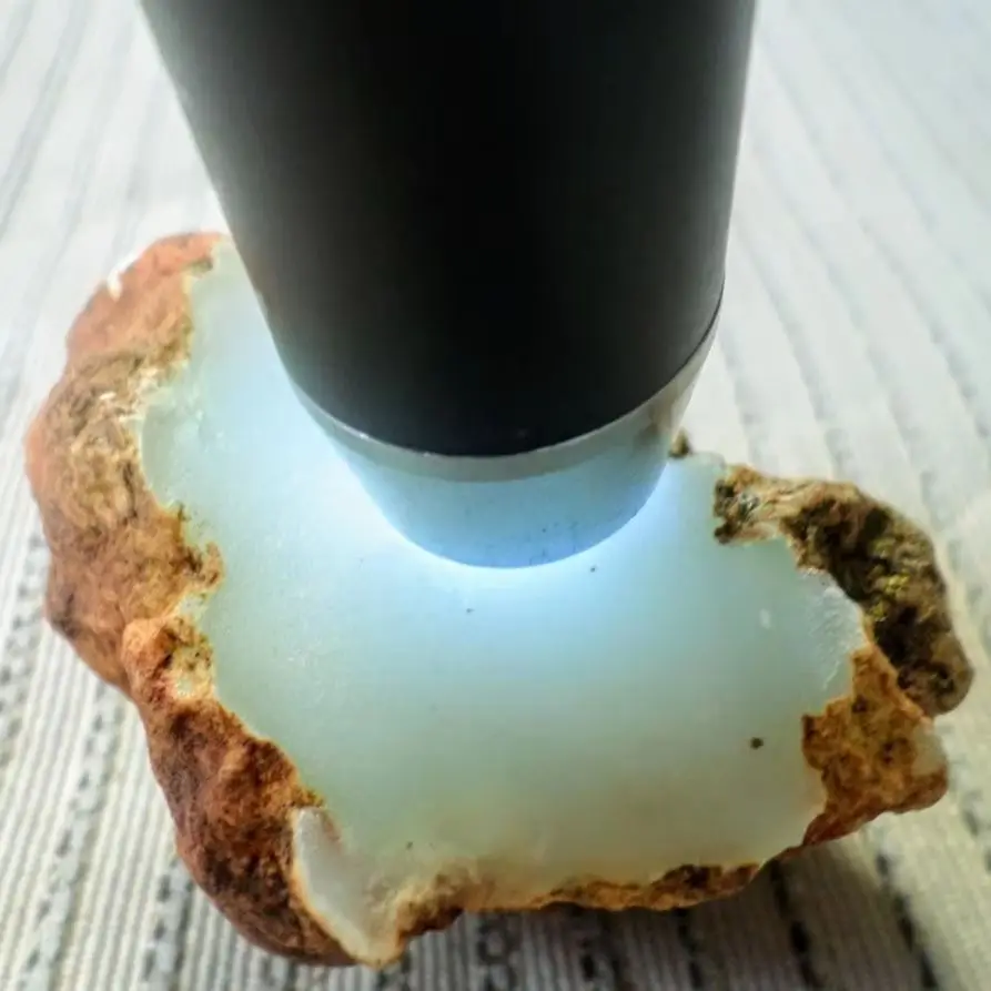 Opale verte macédonienne brute, grand spécimen - Opale verte naturelle brute et massive, cristal de guérison, énergie spirituelle, minéraux Reiki