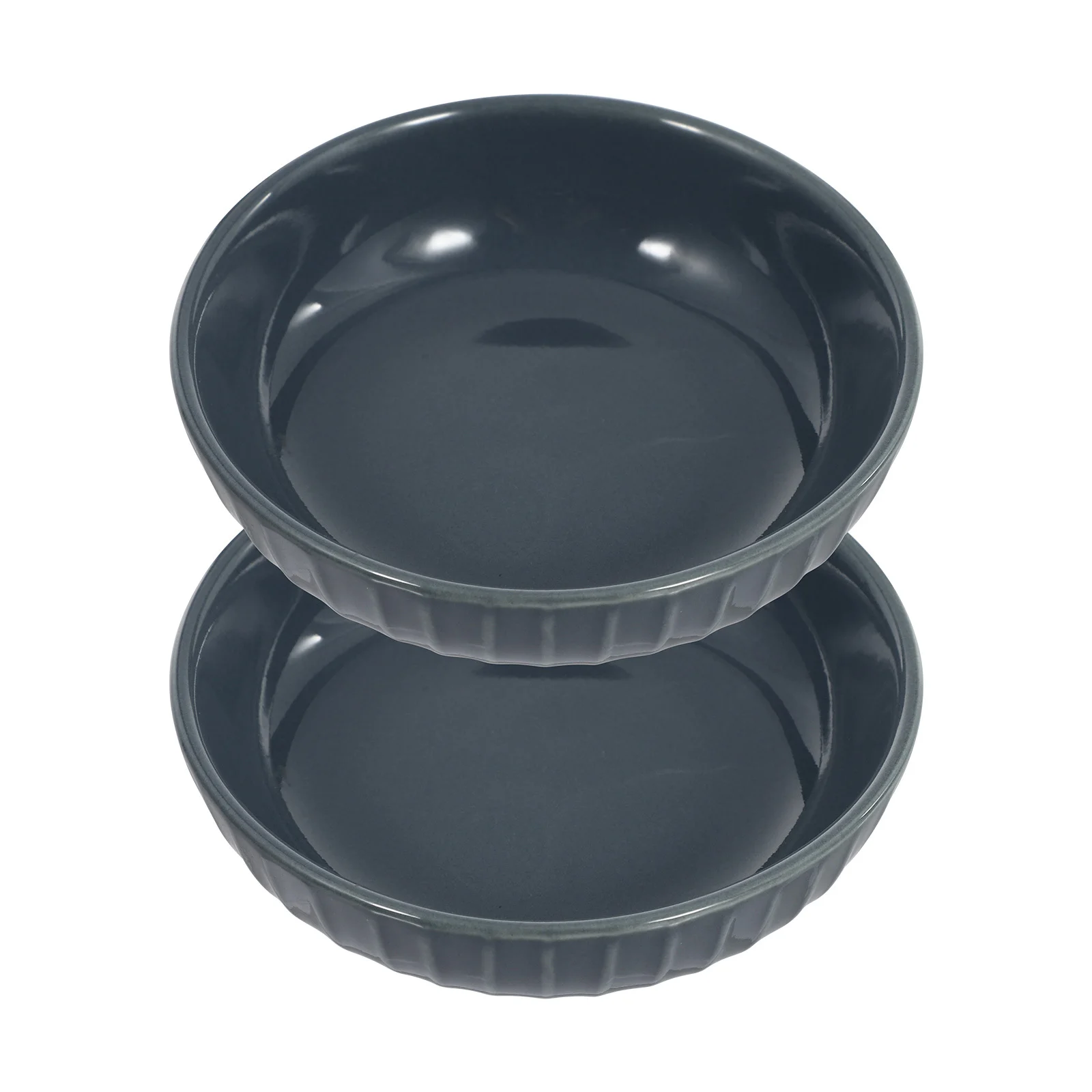 

2Pcs Ceramic Sauce Dishes Exquisite Antiskid Dipping Plates for Home Restaurant Use Fruit Dessert Snack Sushi Side Dishes