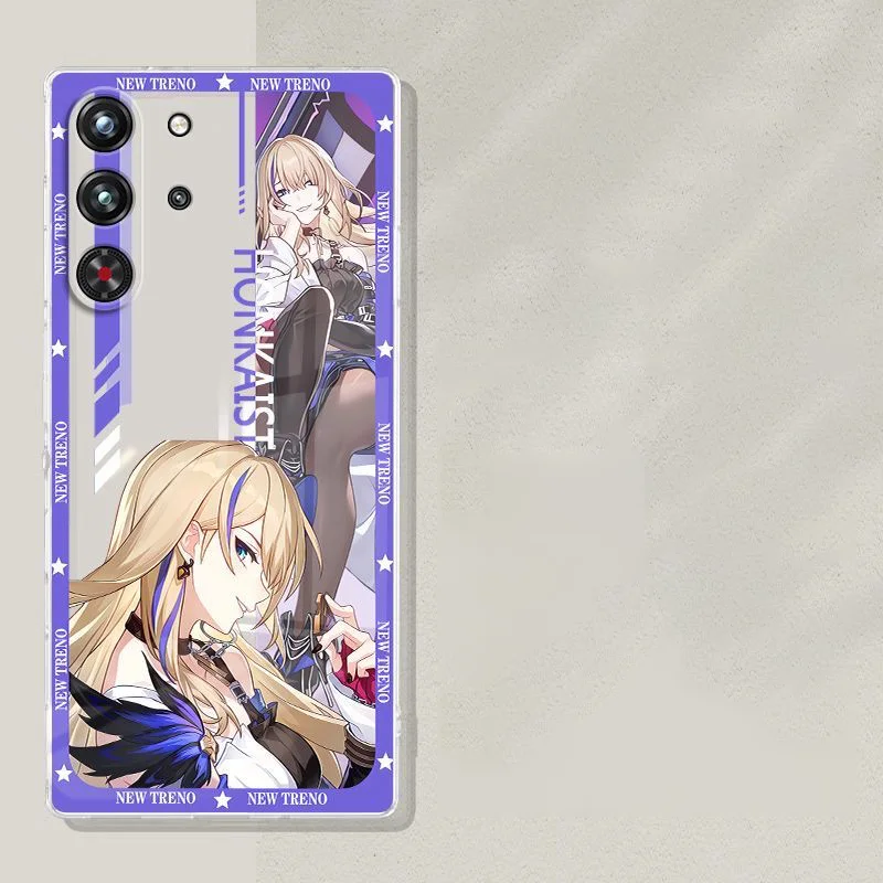 حافظة شفافة لهاتف ZTE Nubia Redmagic 9S 9 Pro Plus غطاء خلفي لوسادة هوائية لهاتف REDMAGIC 9 9S PRO+