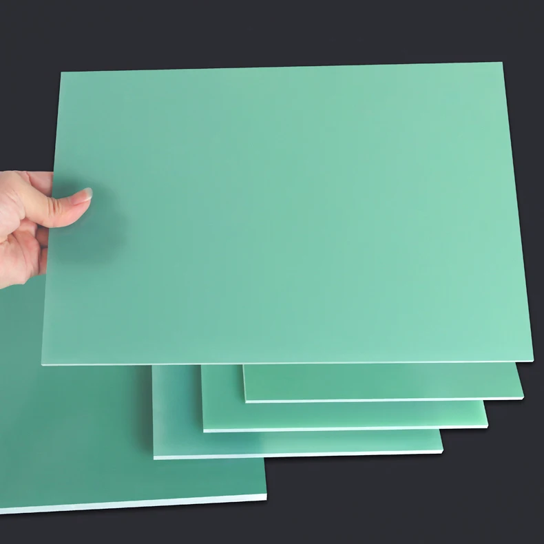 Epoxy Glass Fibre Sheet FR4 Glassfibre Plate Resin Board Thickne 1mm~8mm Water Green G10 Insulation Board 3D Printing