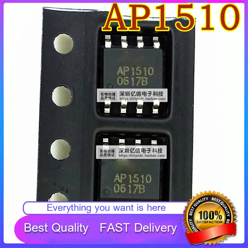 10Pcs/Lot New Original AP1510 1510 SWITCHING STEP-DOWN REGULATED POWER SUPPLY Chip  In Stock