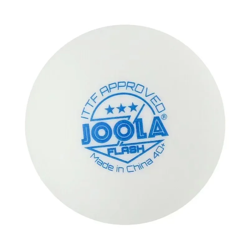 JOOLA Flash 3-Star Table Tennis Balls Seamless European Games Designated Match Ping Pong Ball with ITTF Approved