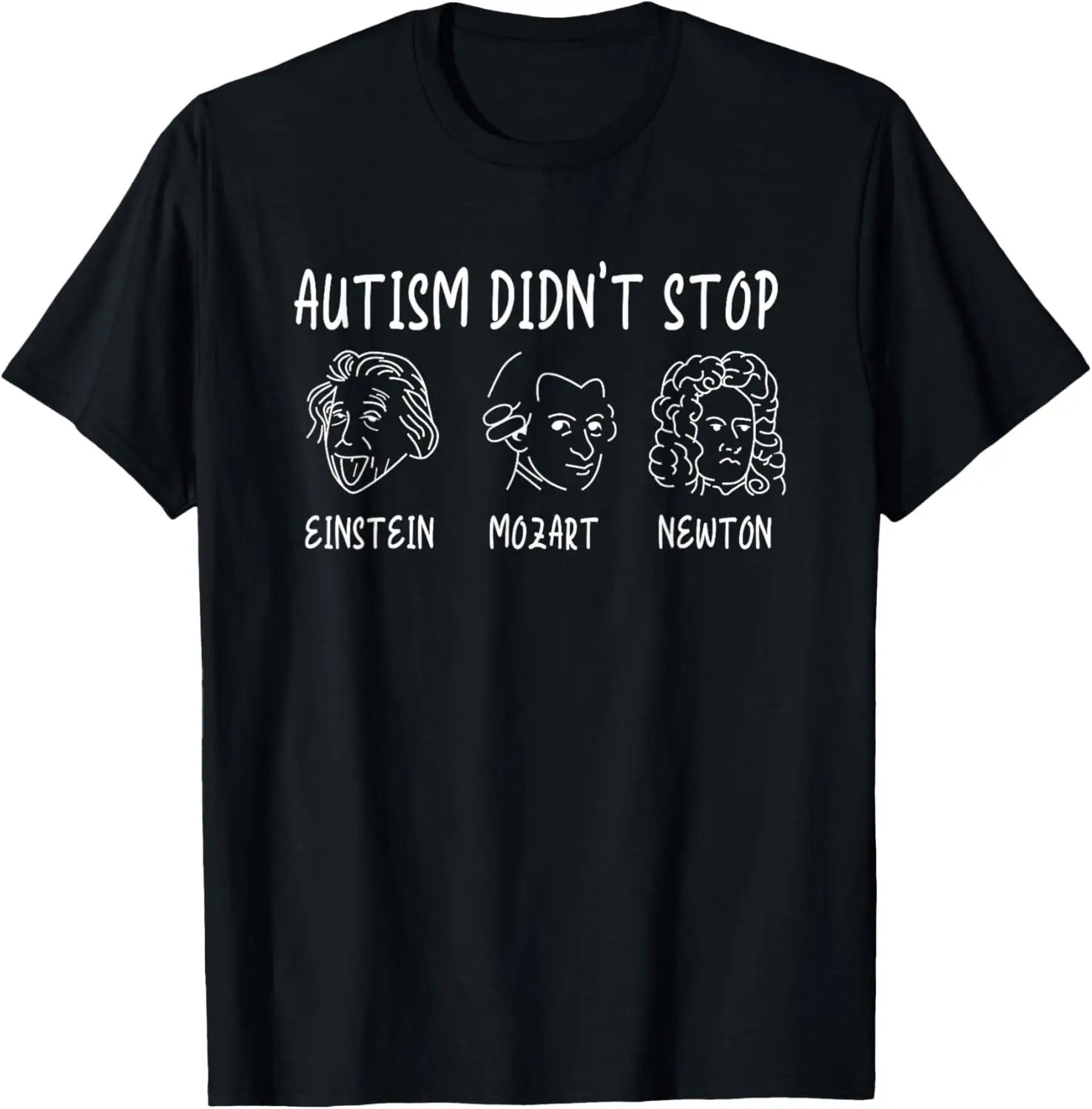 Camisas de conscientização do autismo Camiseta do autismo não pare