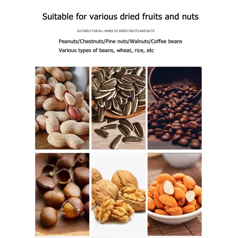 Peanut Grain Baking Machine Chestnut Soybean Cashew Nut Roasting Machine
