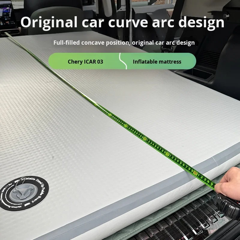 شيري Icar03/03T بولي كلوريد الفينيل مرتبة هوائية نفخ صندوق السيارة وسادة النوم للنوم المريح أداة الإكسسوارات الداخلية