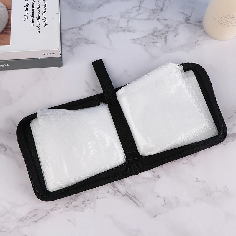 1Pc Comfortable and Soft 40Tablets CD DVD Discs Oxford Handbags Storage Case CD/DVD Case CD Case Storage DVD Organizer Case