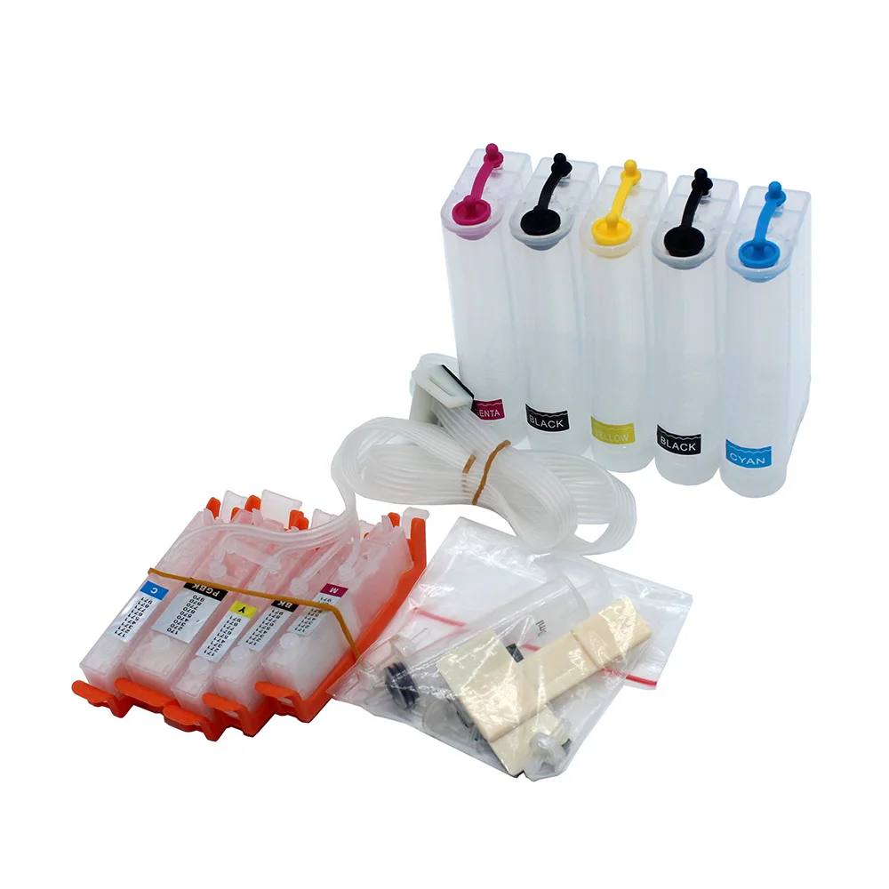 5 colori PGI-550 CLI-551 sistema Ciss per stampante Canon PIXMA iP7250 MG7150 MG6350 MG5450 MX925 MX725 iX6850 iP8750 MG6450 MG5550