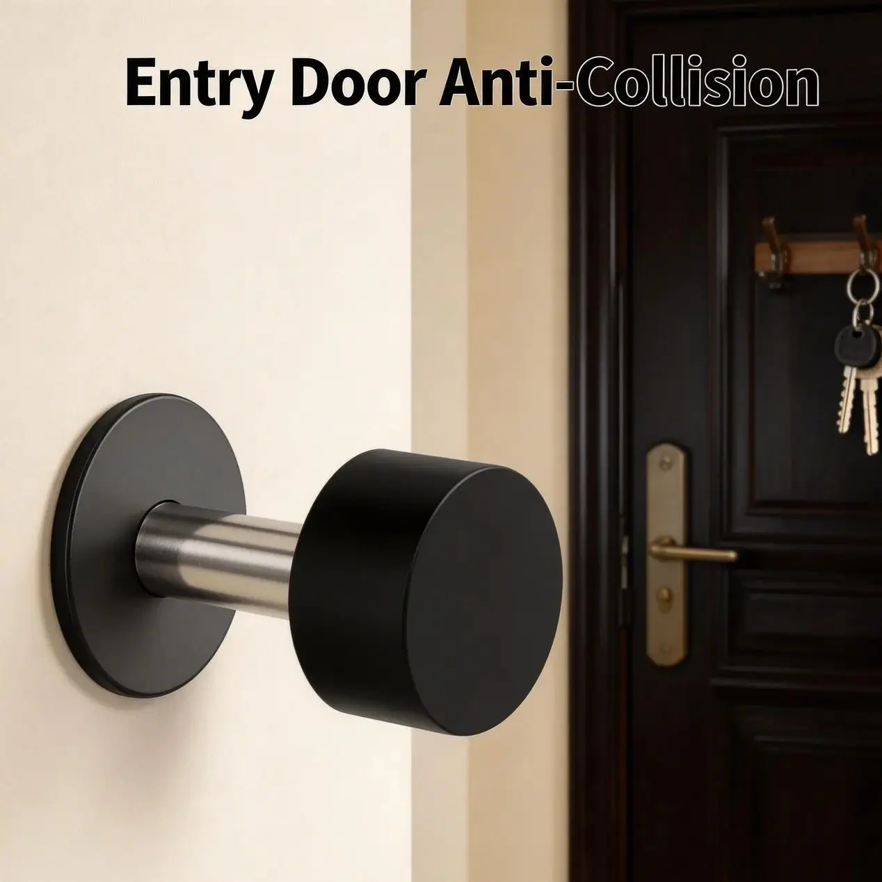 Self Adhesive Heavy Duty Non Punch Rubber Stopper Door Stopper Rubber Floor Protector Door Stop