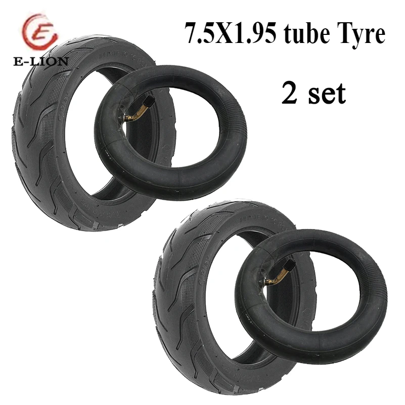 Suitable for Baby Strollers Unicycles 7.5x1.95 tube Tyre  tire  Electric Scooters Folding Bicycles