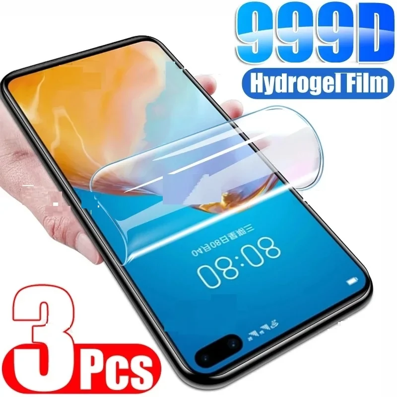 3Pcs Hydrogel Film For TCL 50 Pro NXTPAPER 5G Screen Protector For TCL 501 505 406 405 50 40 X SE XE XL 5G