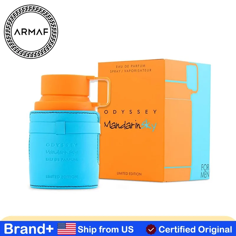 

Armaf Odyssey Mandarinsky Limited Edition By Men 100ML EDP Spray Makeup Cologne Persistence Arabian Long-lasting Fragrance