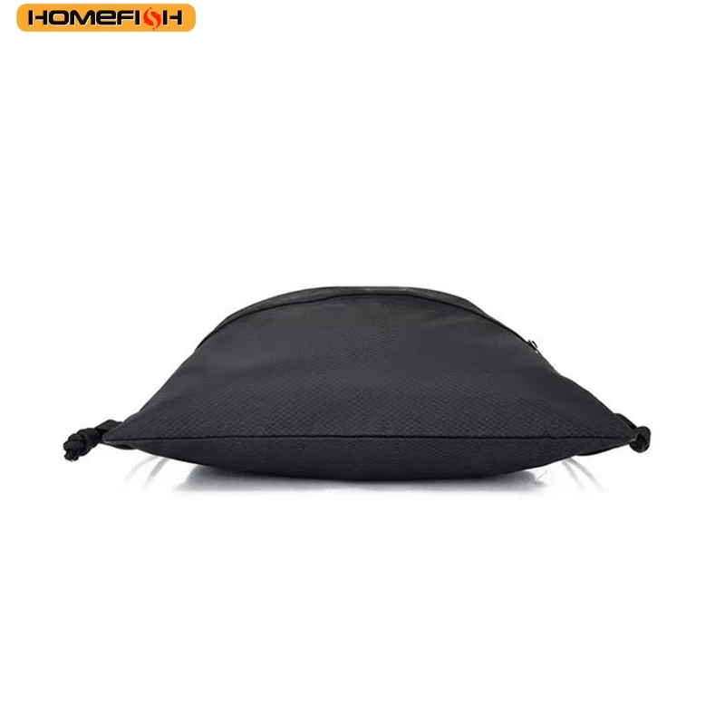 HOMEFISH Lightweight Drawstring Backpack for Men and Women Sports Fitness Backpack Outdoor Leisure Backpack Zipper Bag