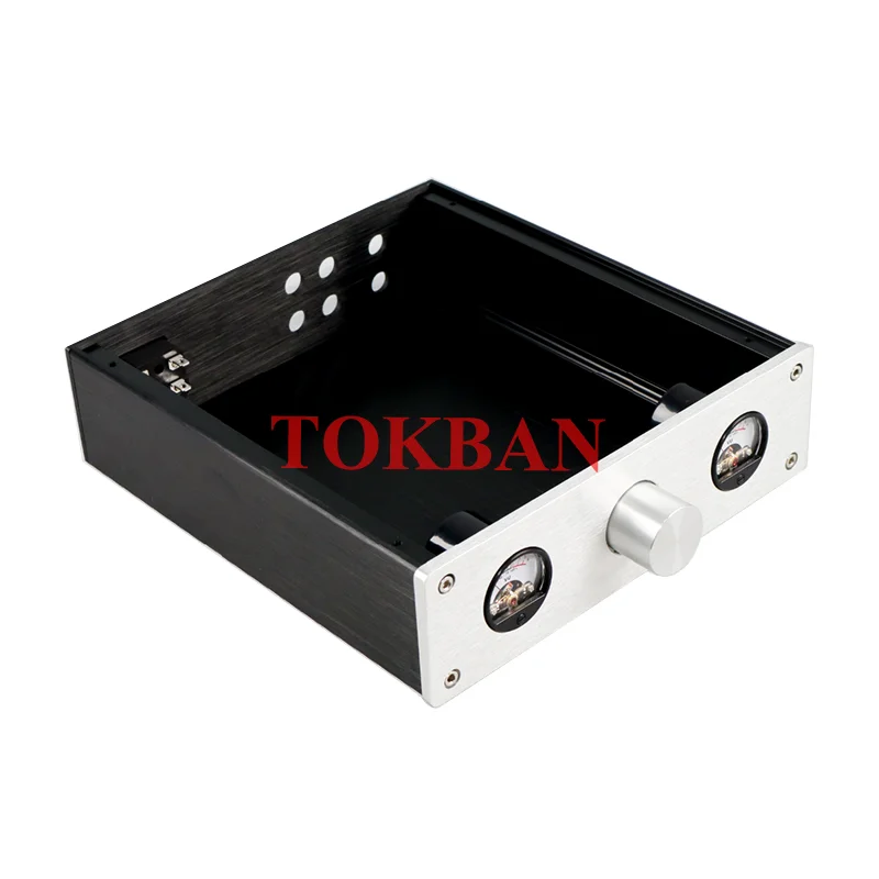 Tokban 216 215*62*229mm Alle Aluminium Eindversterker Chassis Behuizing DIY HIFI Voorversterker Case Shell