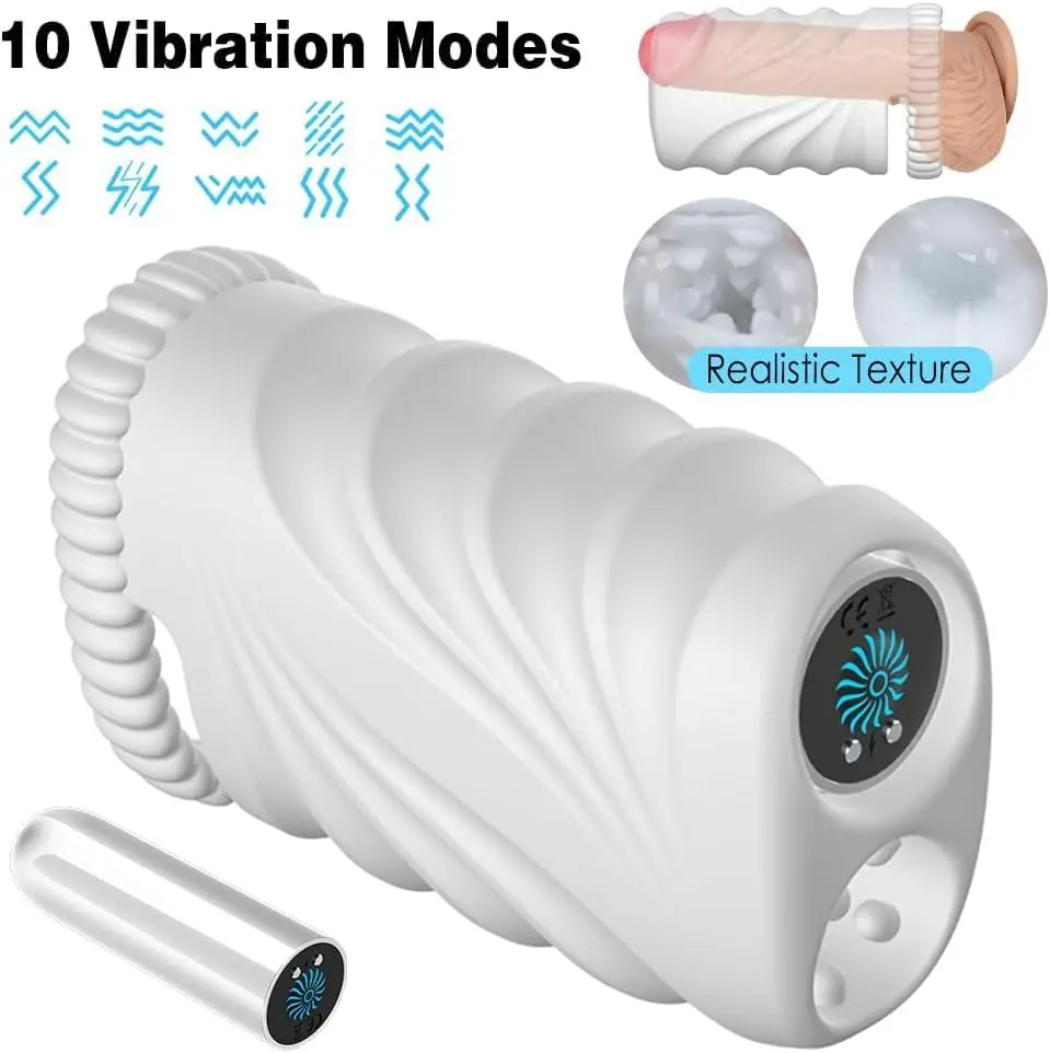 ของเล่นทางเพศชายสำหรับผู้ชาย เครื่องช่วยสำเร็จความใคร่ชาย เครื่องสั่น ปั๊มขยายขนาดองคชาต เครื่องสั่นองคชาต ของเล่นผู้ใหญ่ ช่องคลอดเทียมแบบพกพา เครื่องช่วยสำเร็จความใคร่สำหรับผู้ใหญ่