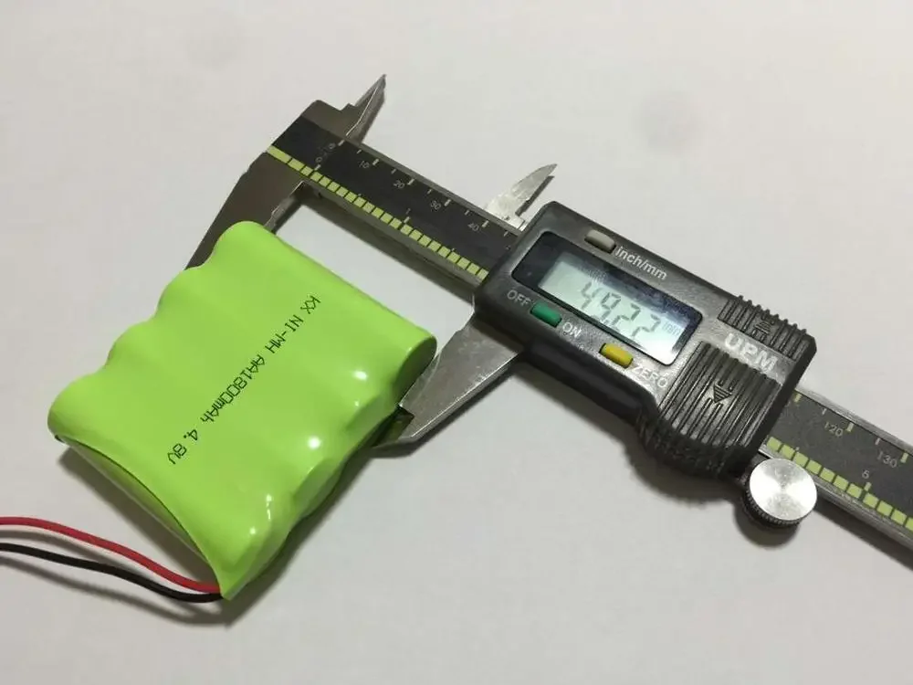 جديد أصلي 4.8 فولت AA 1800 مللي أمبير بطارية النيكل الهيدروجين ni-mh لوحة دوائر كهربائية ألعاب المعدات الطبية