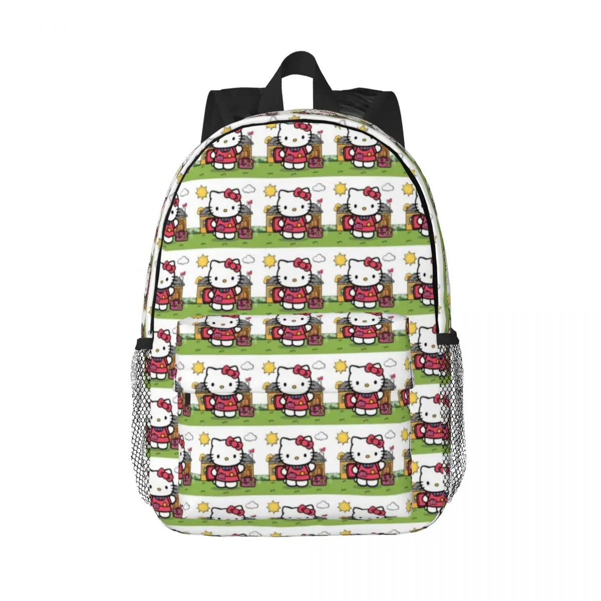 

Hello Kitty 15-Inch Waterproof Backpack - Lightweight Travel Bag with Multiple Pockets for Organization