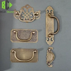 BCD Antique Chinese Pure Copper Handle Drawer Medicine Cabinet Small New Furniture Retro