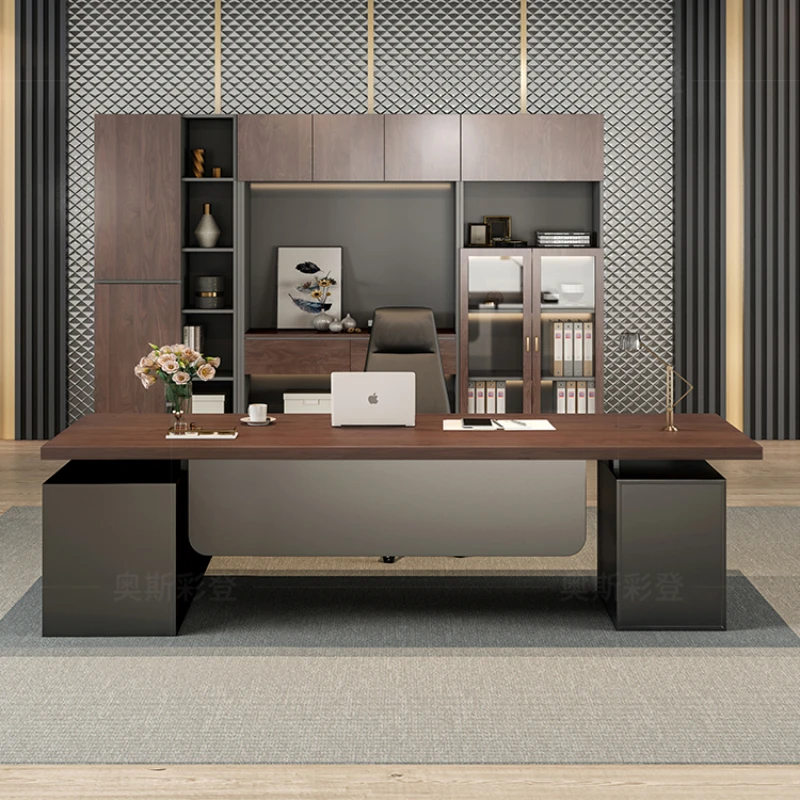 Executive Boss Office Desks Simplicity Computer Storage Game Office Desks Laptop Escritorio Habitacion Office Furniture RR50OD