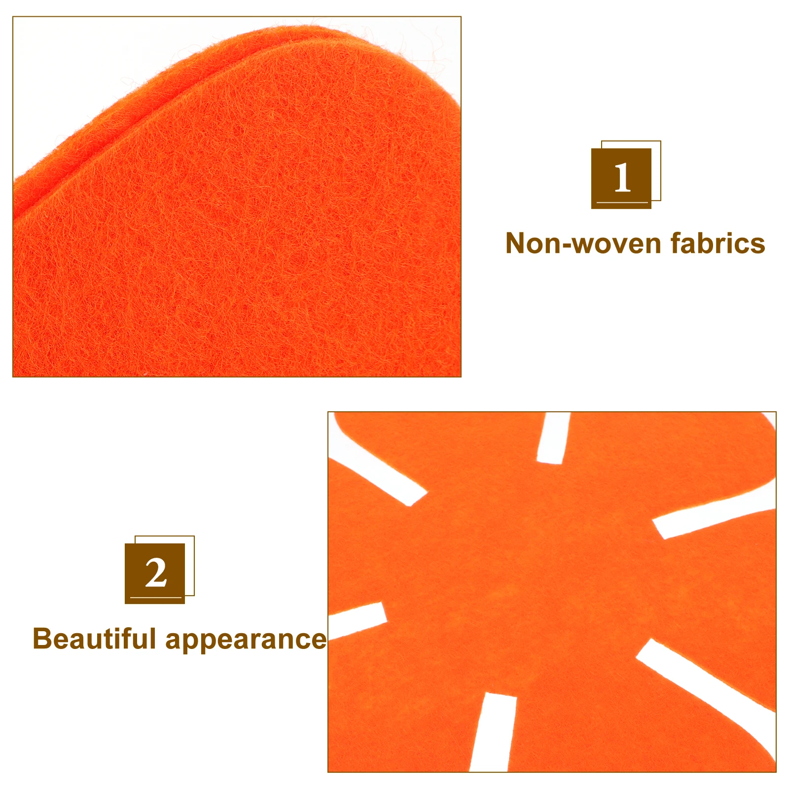

12pcs Pot Protection Pad Non Woven Fabric Kitchen Surface Protector Different Size Stacking Pan Heat Resistant Mat Tableware