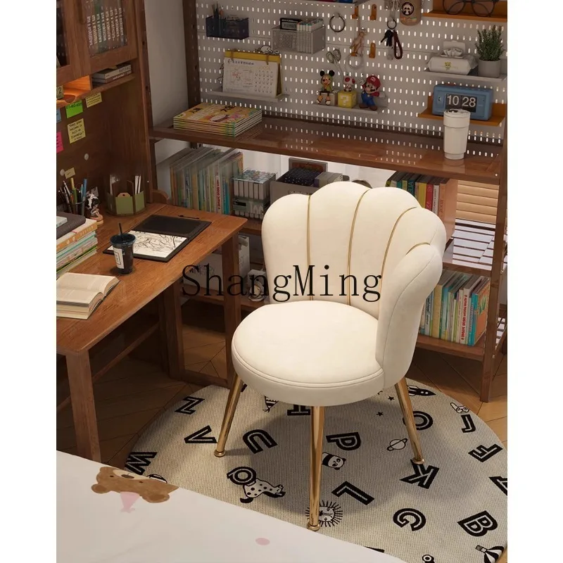 ZHB makeup home dressing stool girls bedroom dressing table chair simple petal manicure chair G