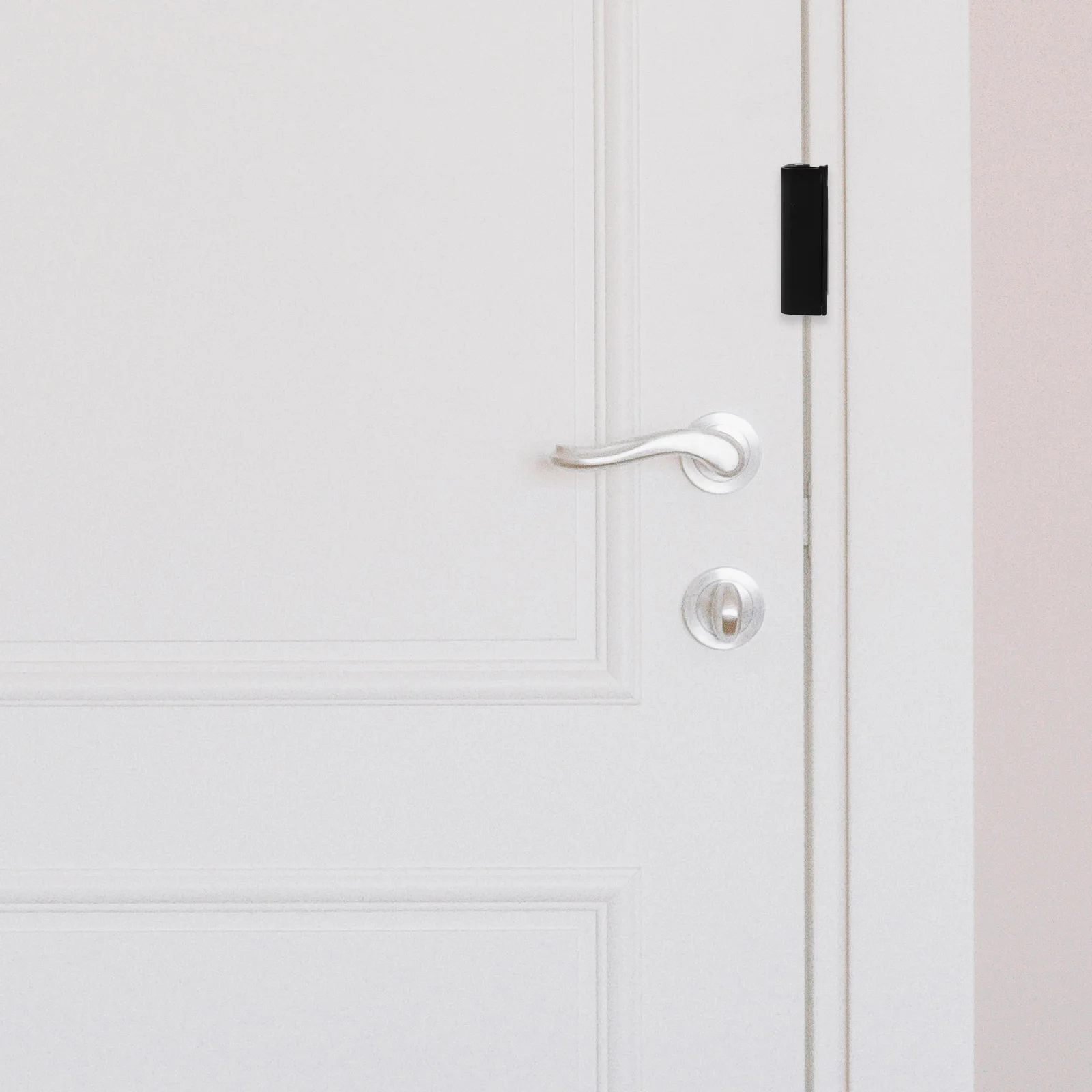 

Security Hinge Bolt Door Reinforcement Lock For Front Interior Garage Doors Childproof Flip Latch Black Aluminum Alloy Home