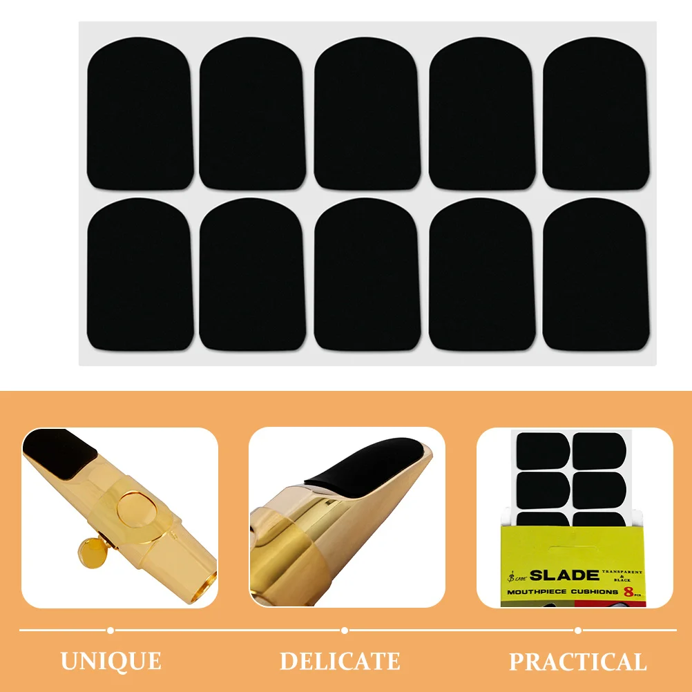 

Силиконовая подушечка для мундштука саксофона, 1 шт., овальная форма, для исполнителей на саксофоне и флейте, предотвращает появление следов от укусов, защищает мундштук, высокое качество