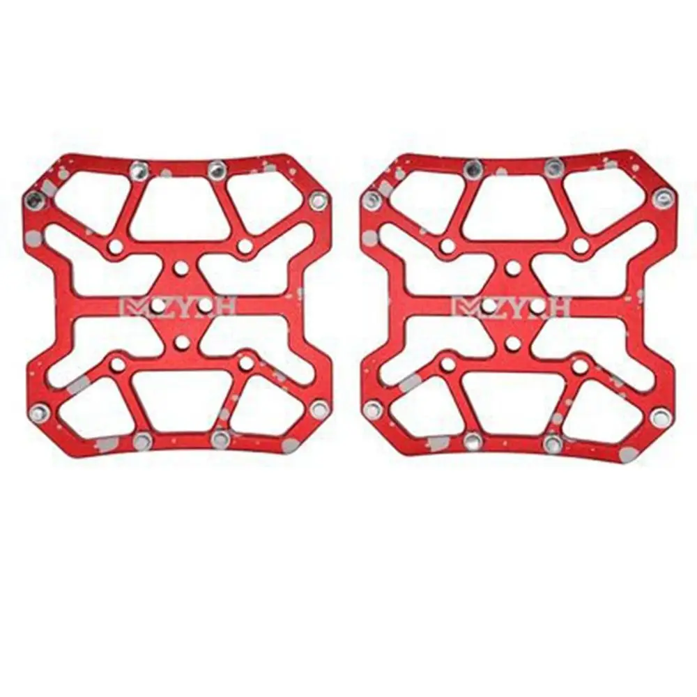 2pcs Aluminum Alloy Bicycle Clipless Pedal Anti-slip Delicate Clipless Pedal Ultralight Classic Platform Adapters
