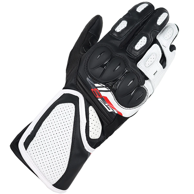 

Two-X Sp-8 V3 Motorcycle Leather Long Motorbike Racing Gloves Touch Screen Road Moto Gloves Full Finger Sports Gloves