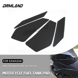 Protector de tanque de combustible para motocicleta, pegatinas laterales de tracción, rodillera, para Kawasaki Ninja400 Z400 Ninja 400 Z 400 2018 2019 2020