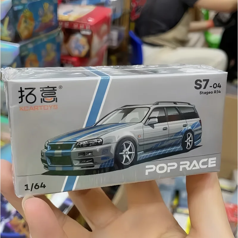 

2025 Xcartoys Poprace 1/64 модель автомобиля супер автомобили сплав литой автомобиль игрушки коллекция подарки для подростков и взрослых