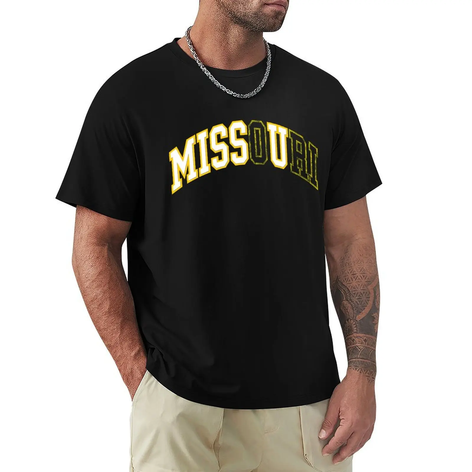 Miss U Missouri T-Shirt Tough Fabric Work Tee
